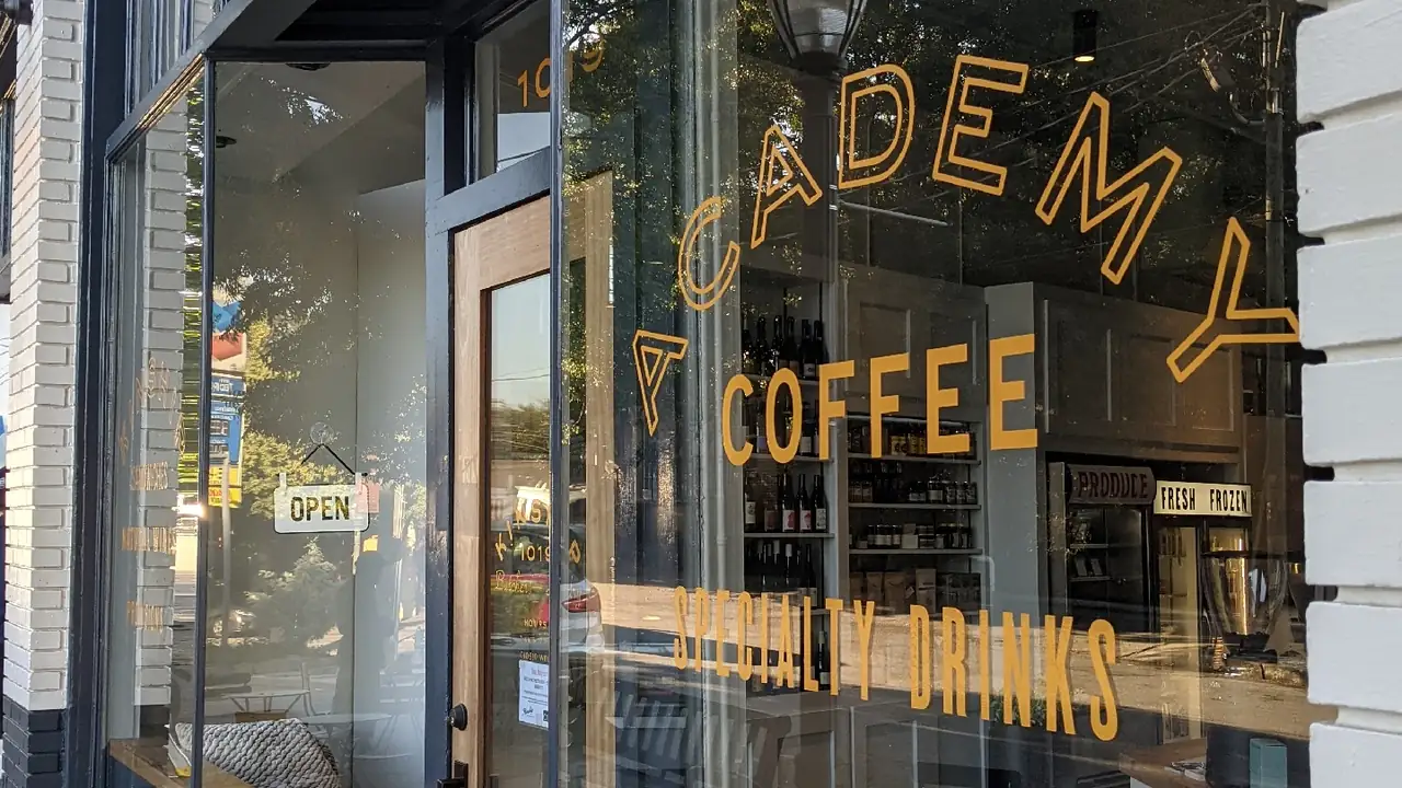 Academy Coffee, outside