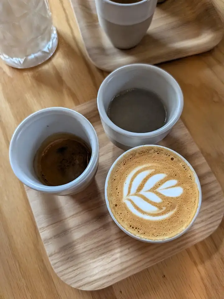 Bellwood Coffee, espresso flight