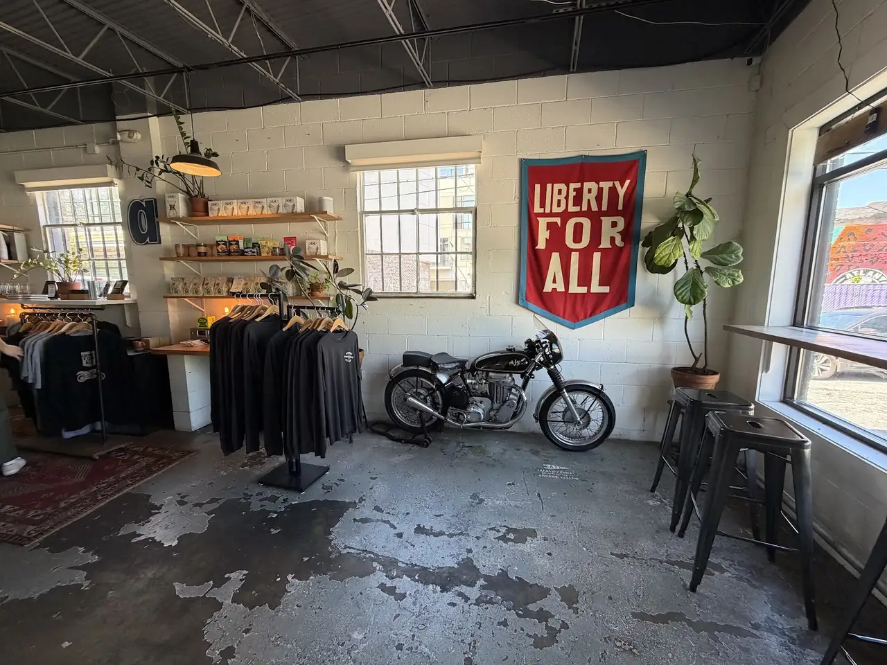 Chrome Yellow Trading Co., inside