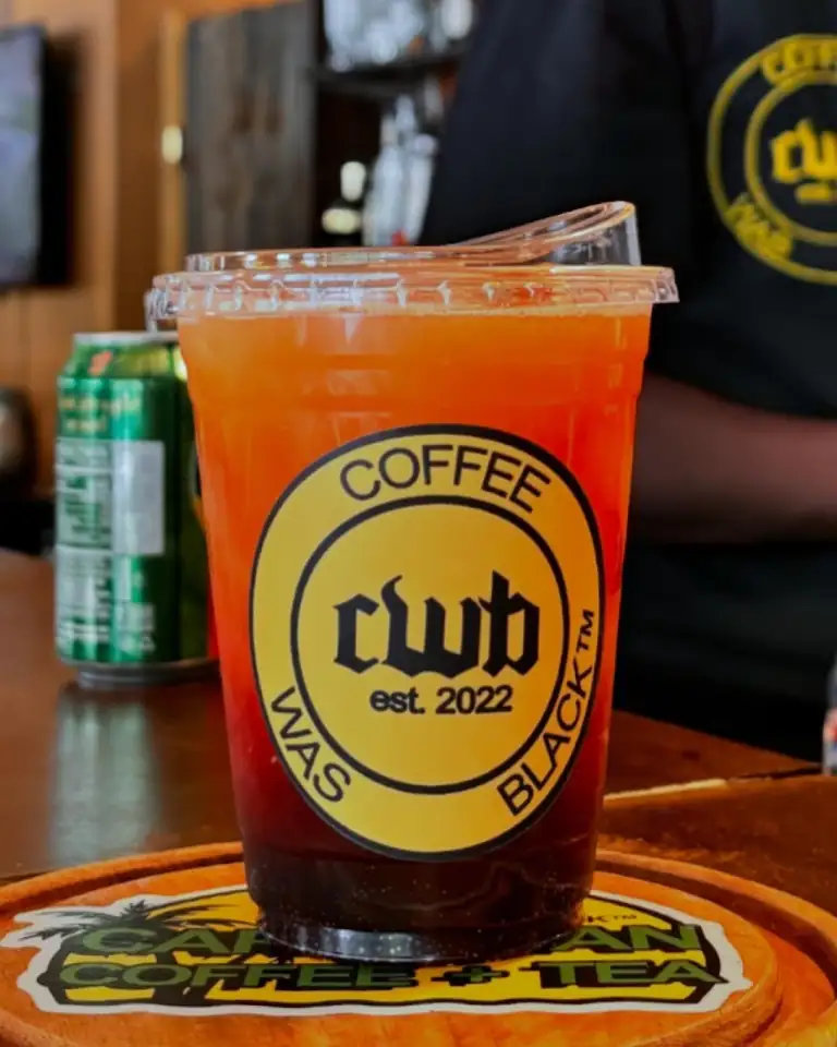 Coffee Was Black, iced drink