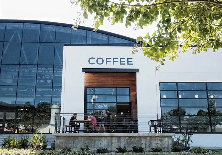 East Pole Coffee Co., outside