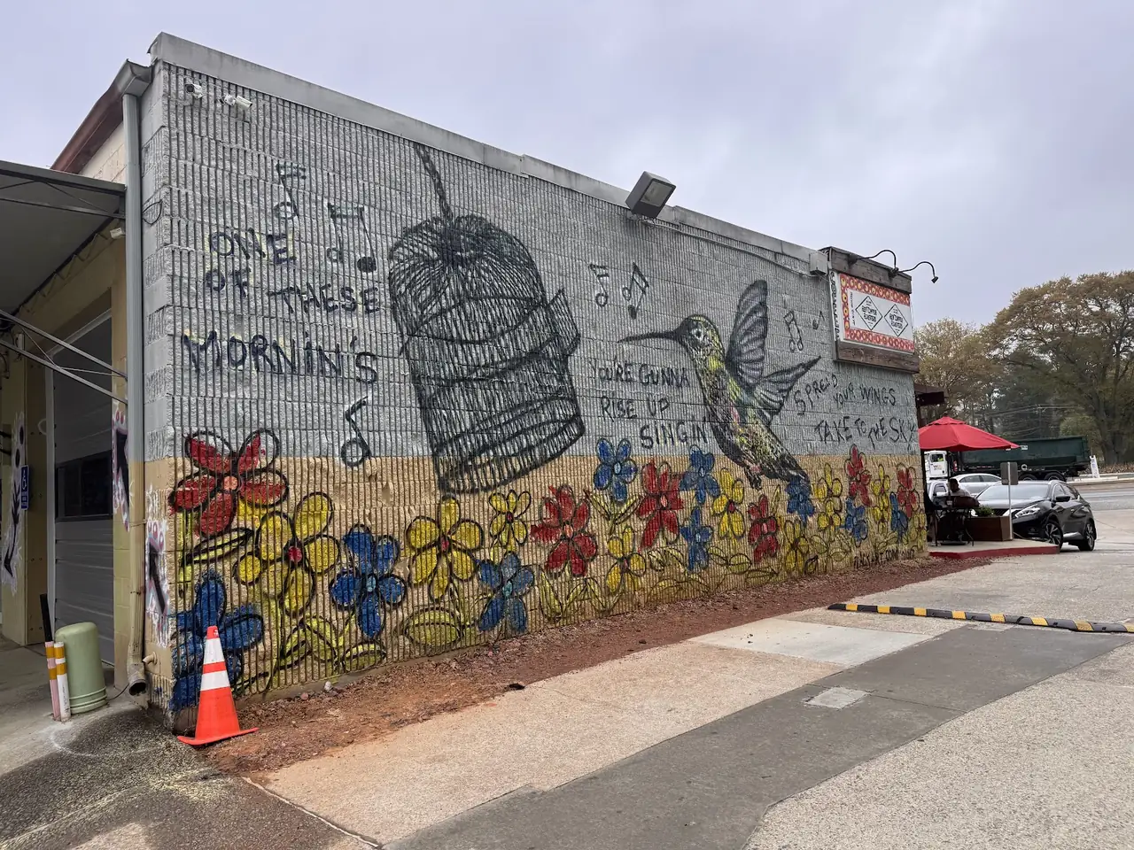 Rev Coffee, mural