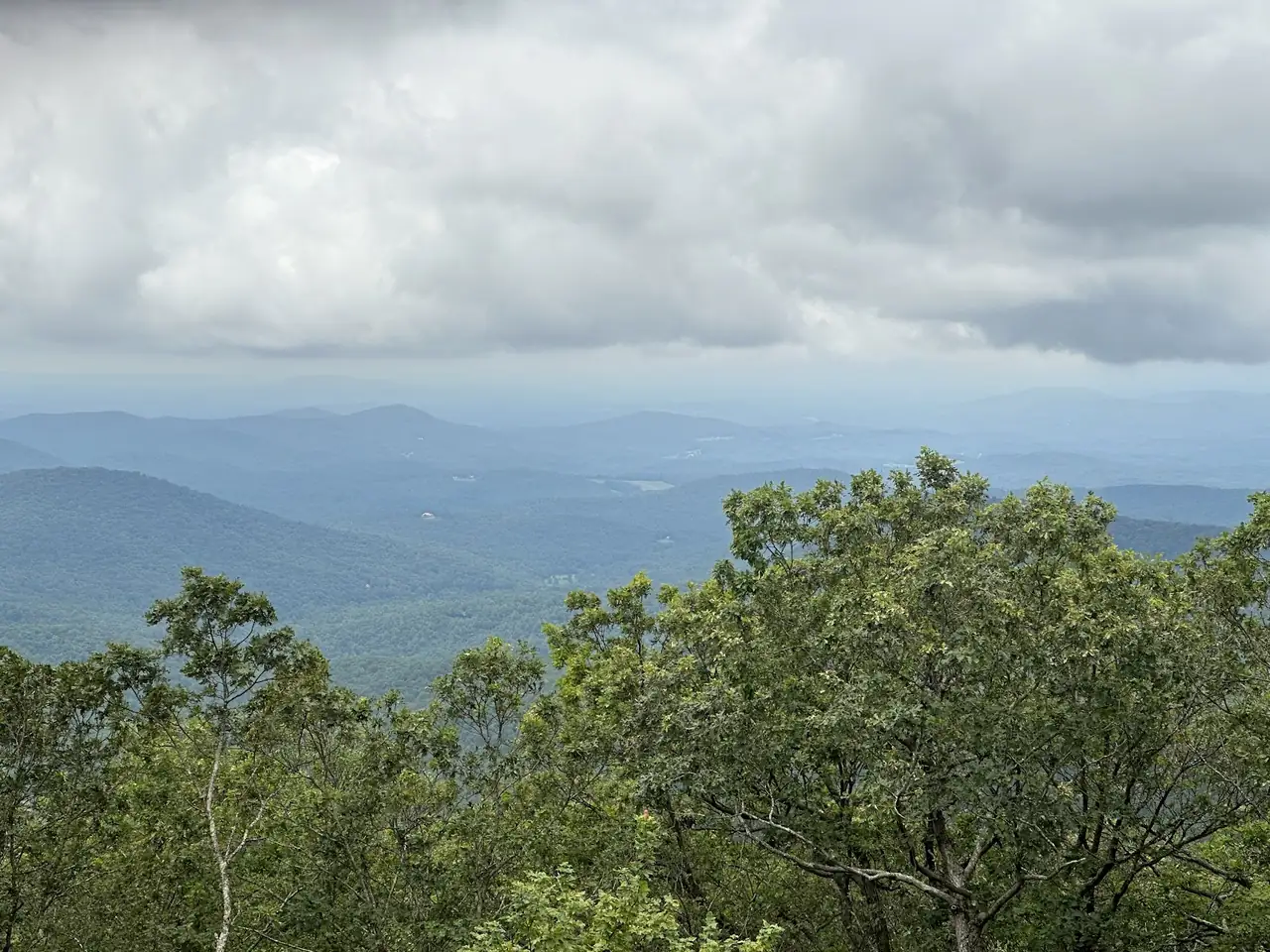 Springer Mountain and Long Creek Falls