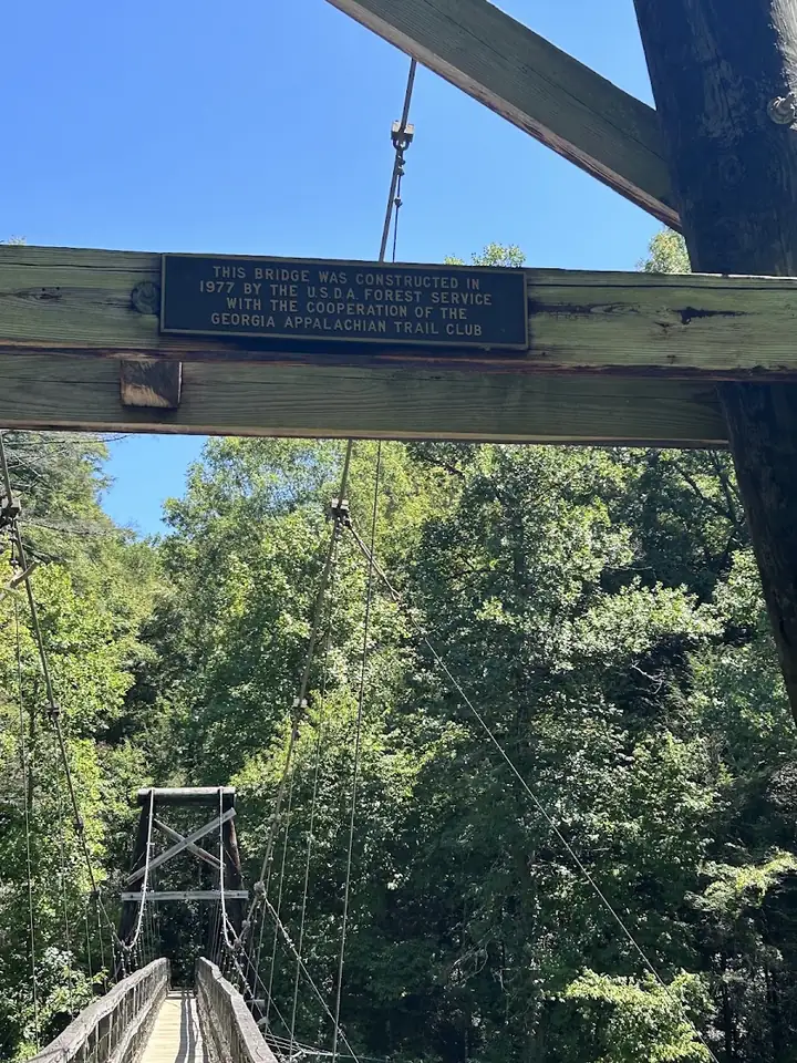 Toccoa River Swinging Bridge